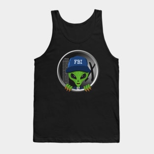 Alien FBI agent Tank Top